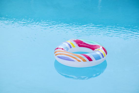 one-rainbow-inflatable-tube-float-in-swimming-pool
